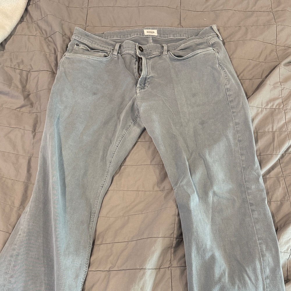 Hudson Jeans Men's Straight Light Blue Denim